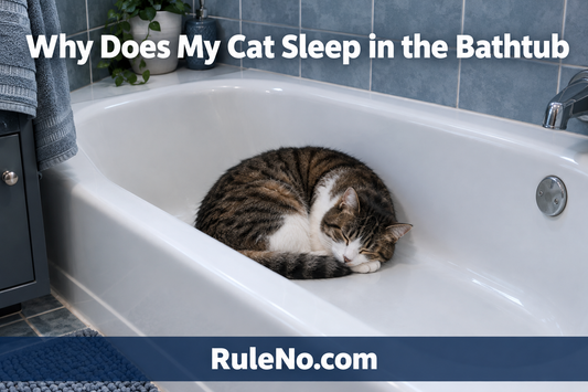 Why Does My Cat Sleep in the Bathtub featured banner