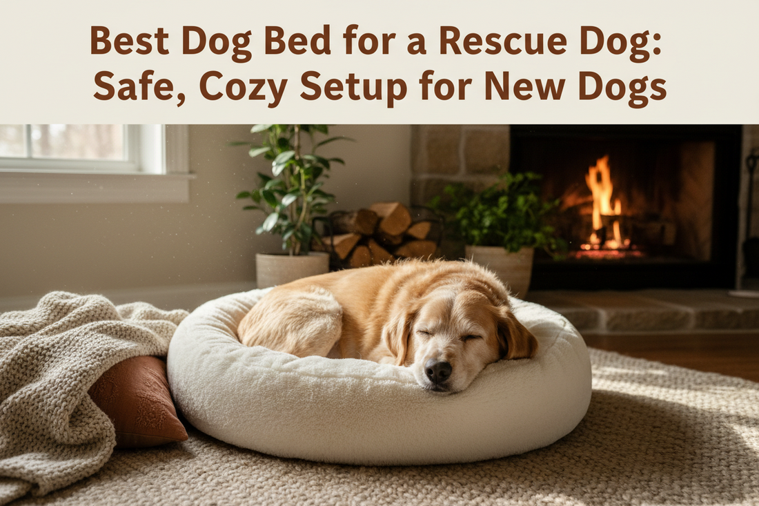 Best Dog Bed for a Rescue Dog: Safe, Cozy Setup for New Dogs