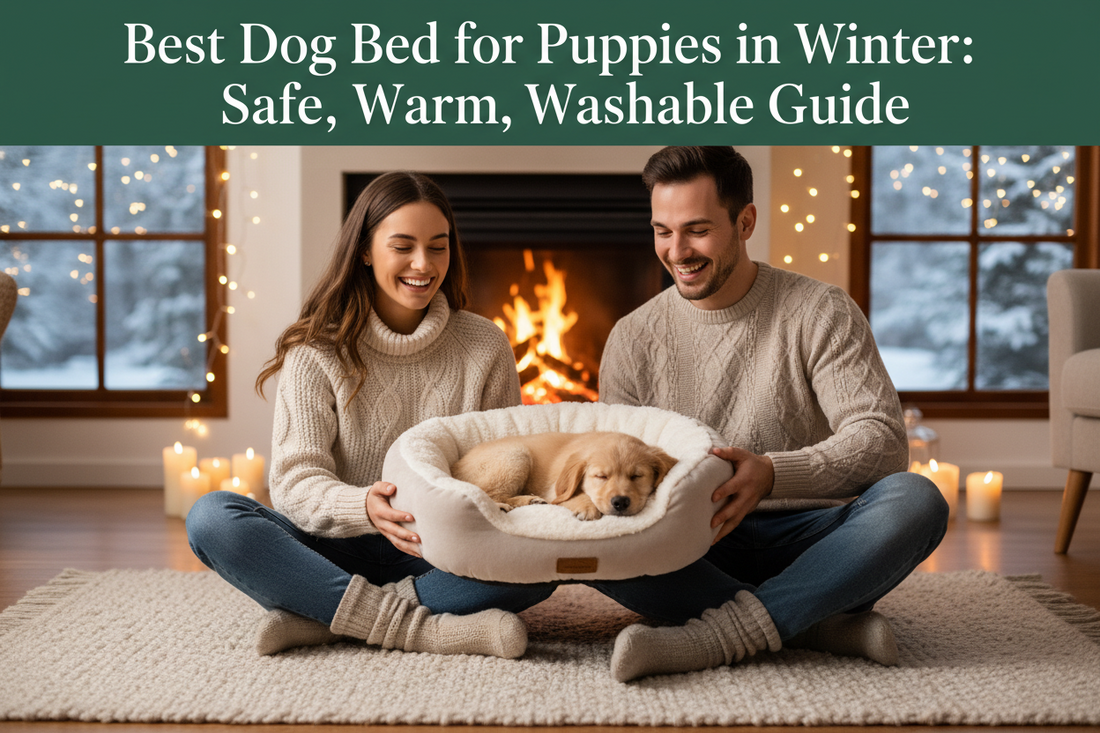 Best Dog Bed for Puppies in Winter: Safe, Warm, Washable Guide