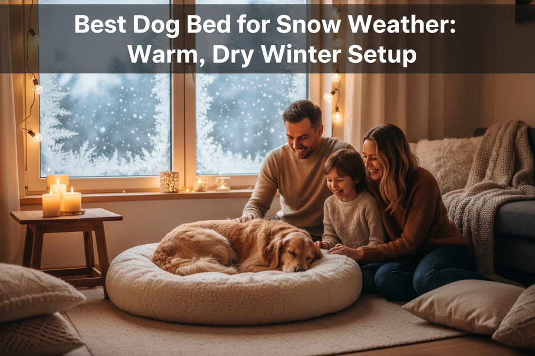 Best Dog Bed for Snowy Weather: Warm, Dry Winter Setup