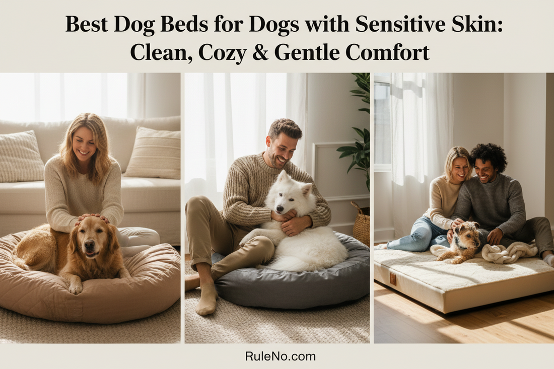 Best Dog Beds for Dogs with Sensitive Skin: Clean, Cozy & Gentle Comfort