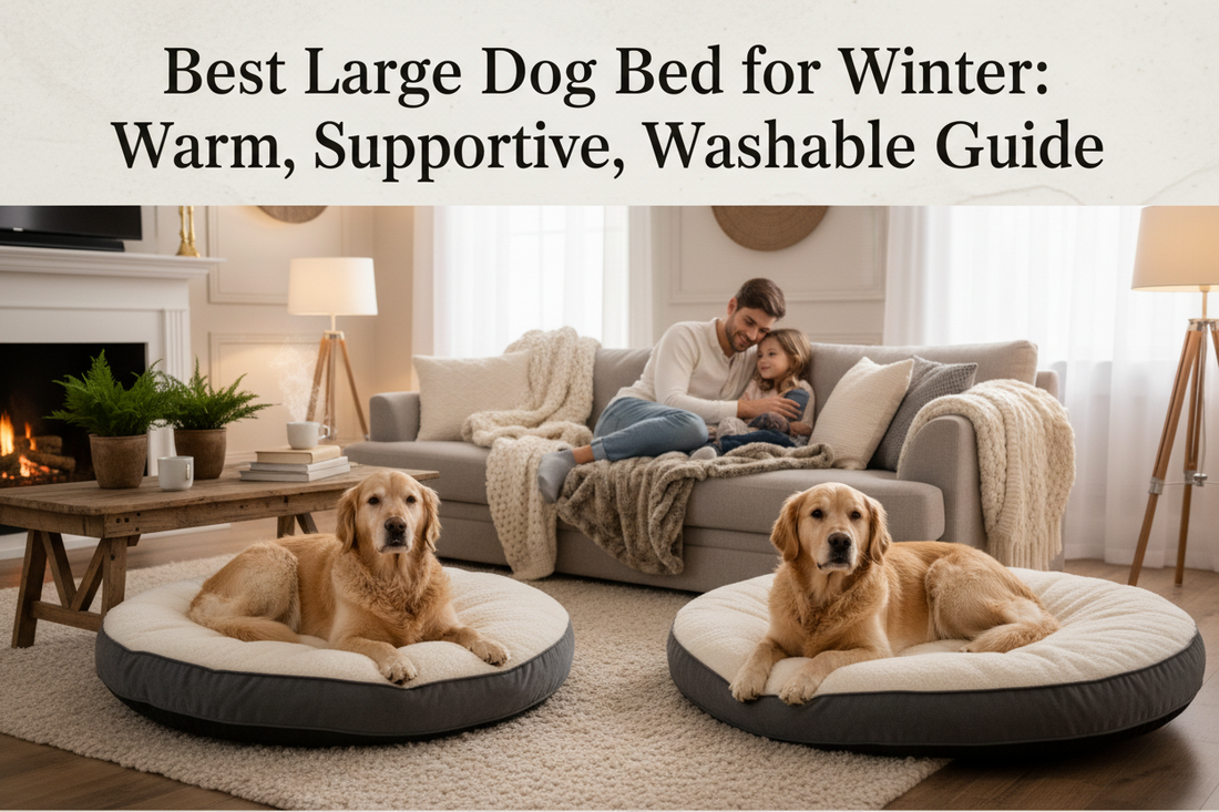 Best Large Dog Bed for Winter: Warm, Supportive, Washable Guide