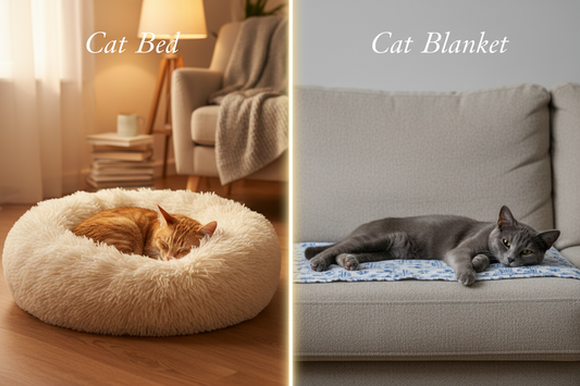 Cat Bed vs. Cat Blanket: Which Is Better for Keeping Your Cat Warm?