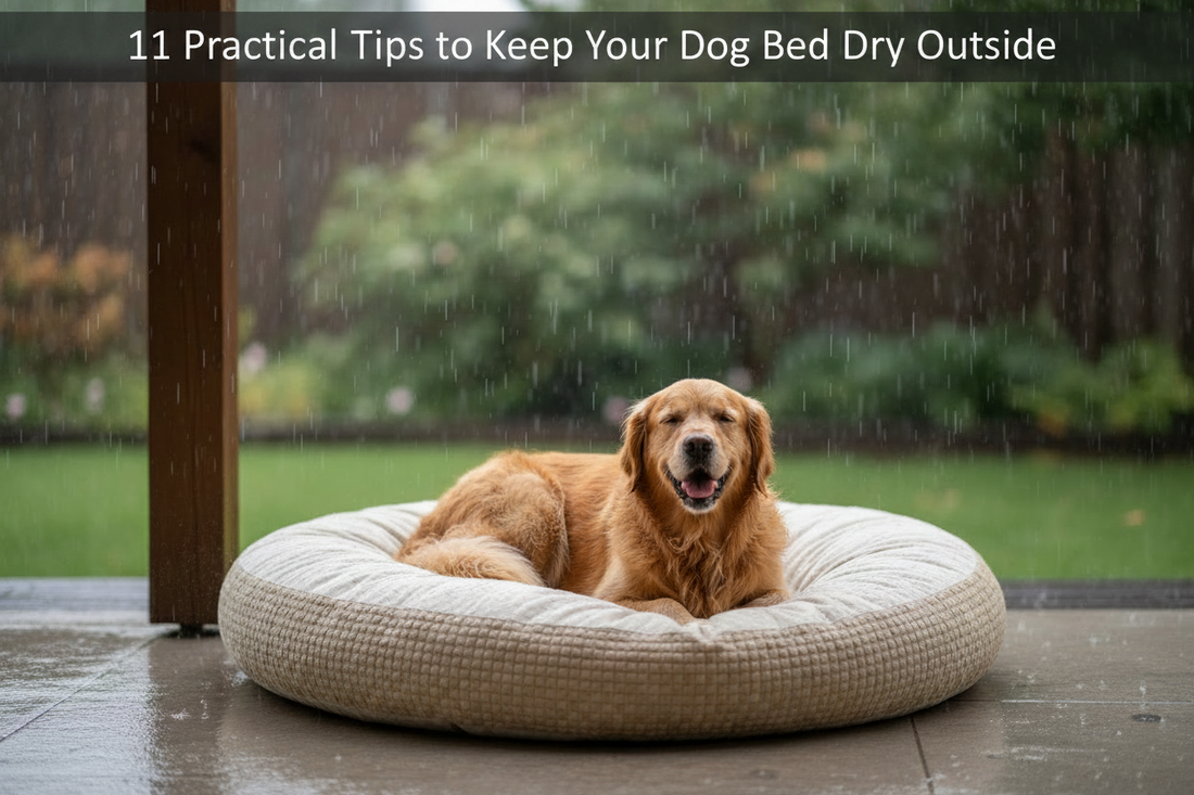 How to Keep a Dog Bed Dry Outside: 11 Practical Tips