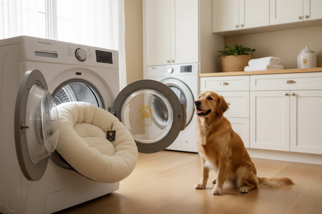 How to Wash a Giant Dog Bed