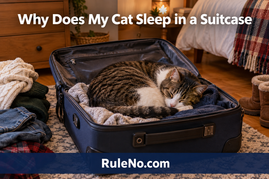 Why Does My Cat Sleep in a Suitcase featured banner