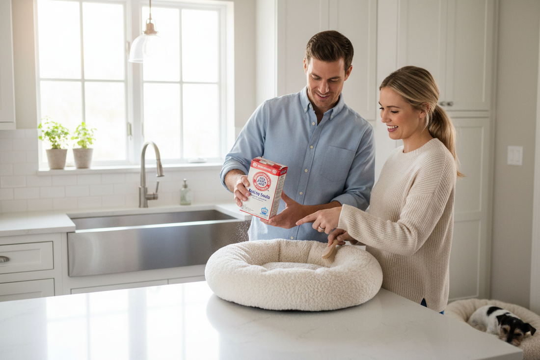 How to Deodorize a Deep Fur Pet Bed with Baking Soda: Step-by-Step Guide